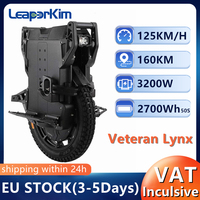 EU Stock LeaperKim Veteran Lynx 151.2V 2700Wh 50S Electric Unicycle 3200W Motor 90KM/H Speed EUC Self Balance One Wheel Scooter