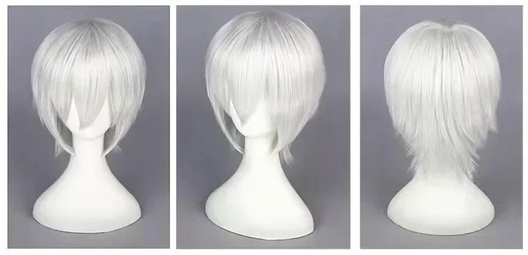 Roll Up Halloween Kostuum Partij Fancy Props Anime Tokyo Ghoul Kinki Ken Pruik Rubber Masker Kostuums Rekwisieten Verstelbare Rits