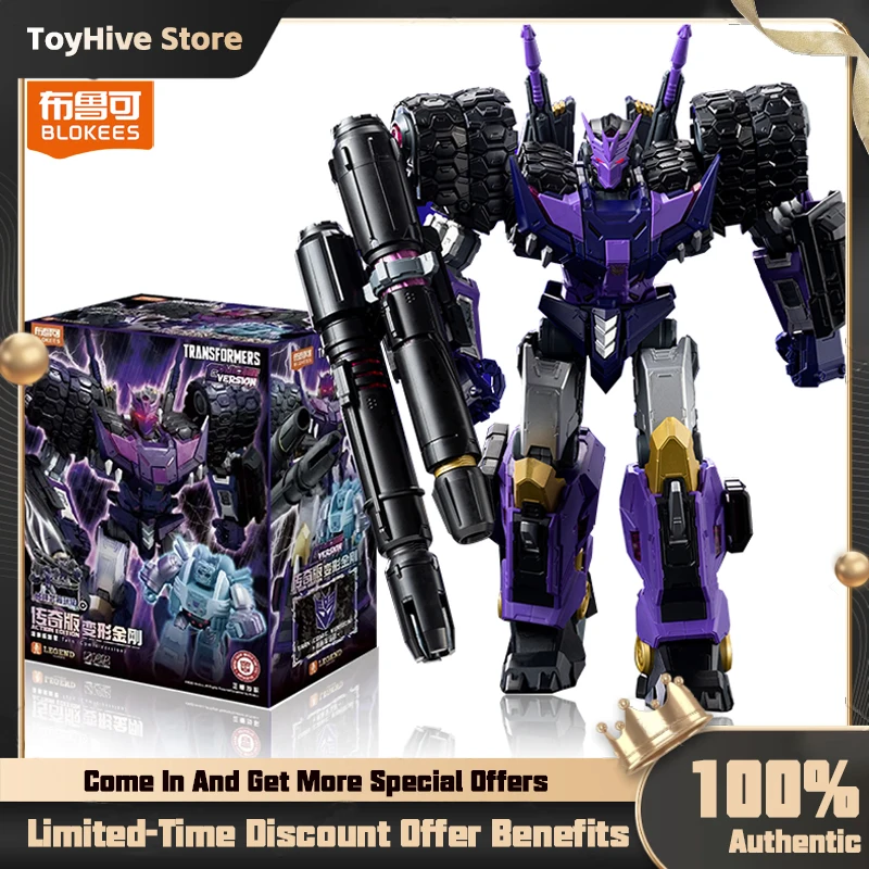 

BLOKEES Transformation Tarn (IDW Comics Version）Season 3 Bumblebee Megatron Garage Kit Action Figure Collect Toys Christmas Gift