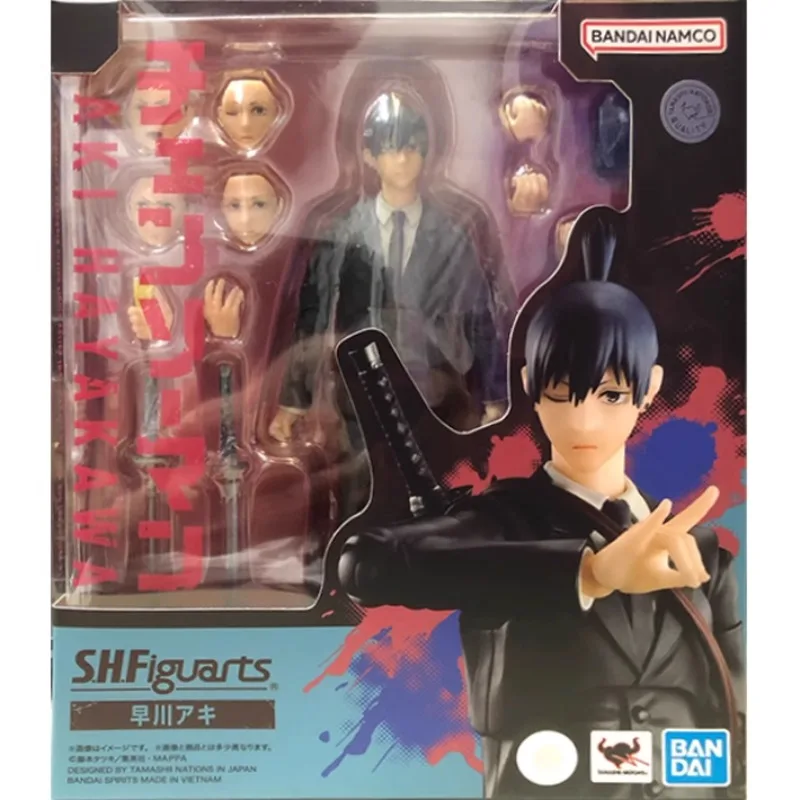Bandai S.H.Figuarts tronçonneuse homme figurine d'anime Hayakawa Aki Denji Makima puissance figurine jouets pour garçons filles enfants cadeau