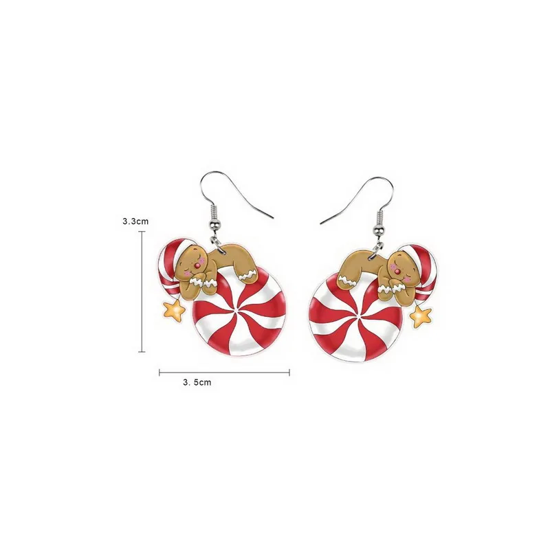 Holiday Jewelries Christmas Cute Stud Earrings