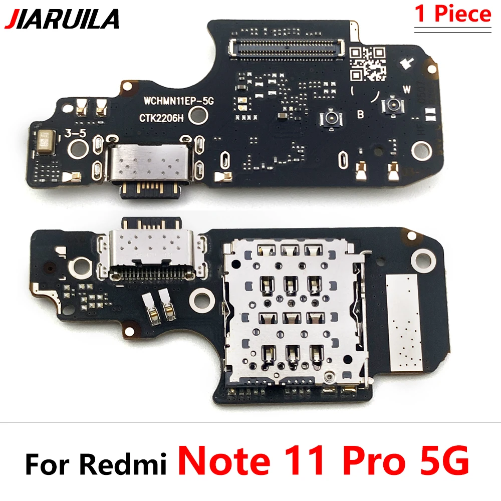 USB Dock Connector Charging Port Flex Cable For Xiaomi Redmi Note 5 5A 6 7 8 9 Pro 8T 9S 10 Pro Charger Board With Mic Module