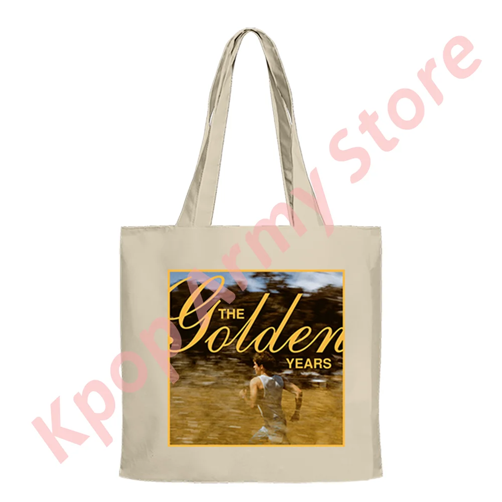 Joshua Bassett The Golden Years Merch Tote New Logo Shoulder Bags Unisex Fashion Casual Canvas Bag