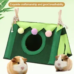 Small Pet Nest Felt Tent Rabbit Nest Hamster House Hamster Cage Large Guinea Pig Cage Guinea Pig Small Animal Bed Accessories