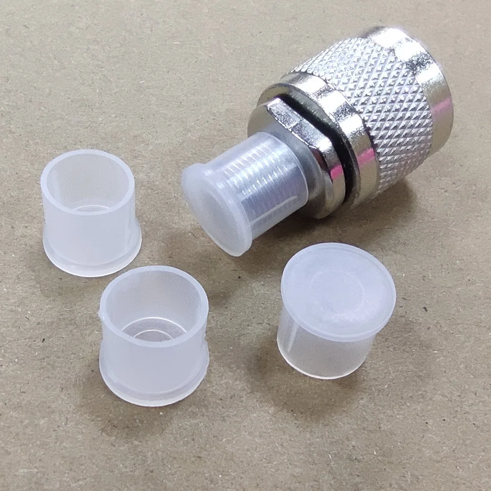 Защитная крышка разъема типа F, ТВ-приемник CATV, британская система, неиспользованный ТВ-сигнал, разъем F, защитная крышка, 50 шт.