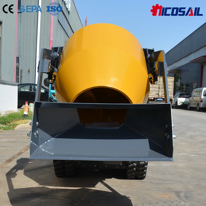 

Custom Mini Concrete Dumper 750kg 350L Hydraulic Adjustable Speed Construction Dumper