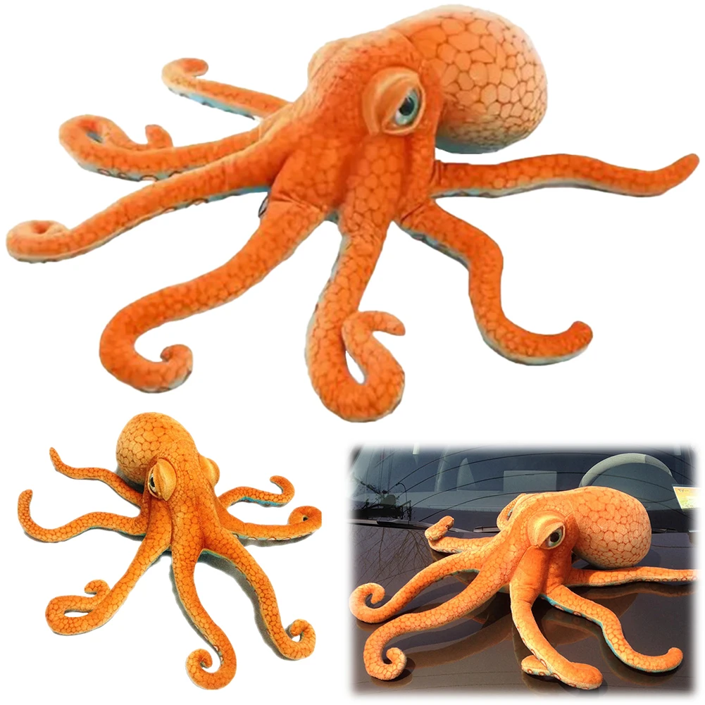 

Realistic Animal Marine Life Doll Simulation Octopus Kids Stuffed Plush Toy Cartoon Soft Pillow for Girls Boys Birthday Gifts