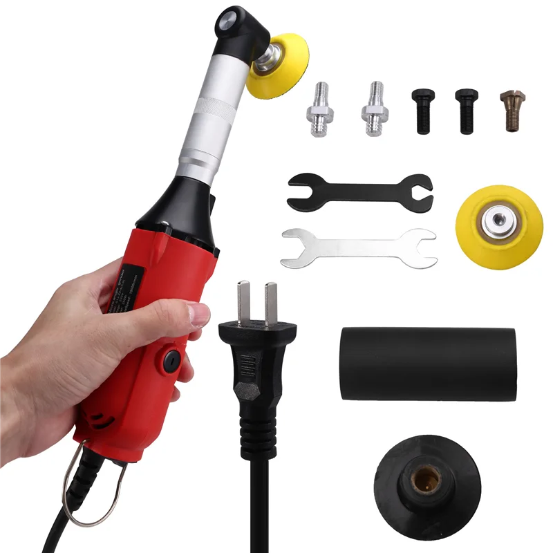 

RR-90 градусов, регулируемая скорость, электрический локоть, швейная машина, инструменты для чистки плитки, 350 Вт