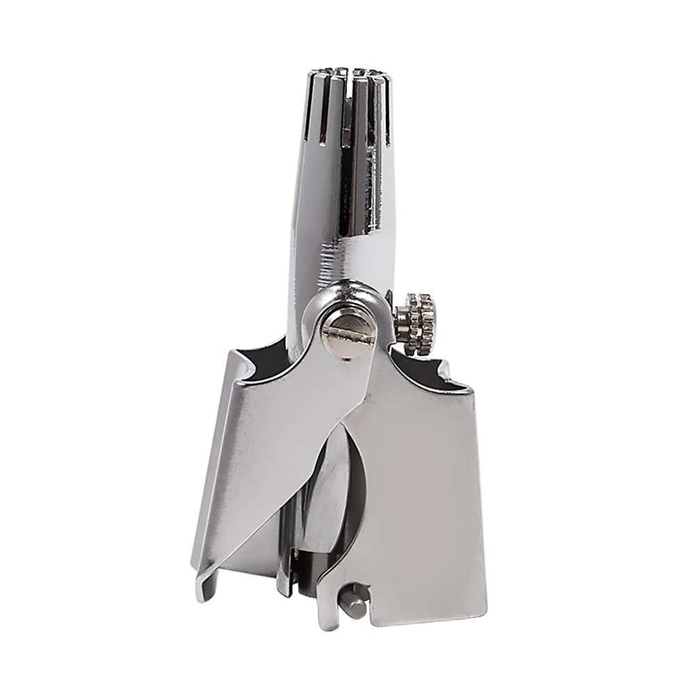 ماكينة تشذيب شعر الأنف والأذن اليدوية المحمولة من الفولاذ المقاوم للصدأ ماكينة حلاقة يدوية للأنف #5