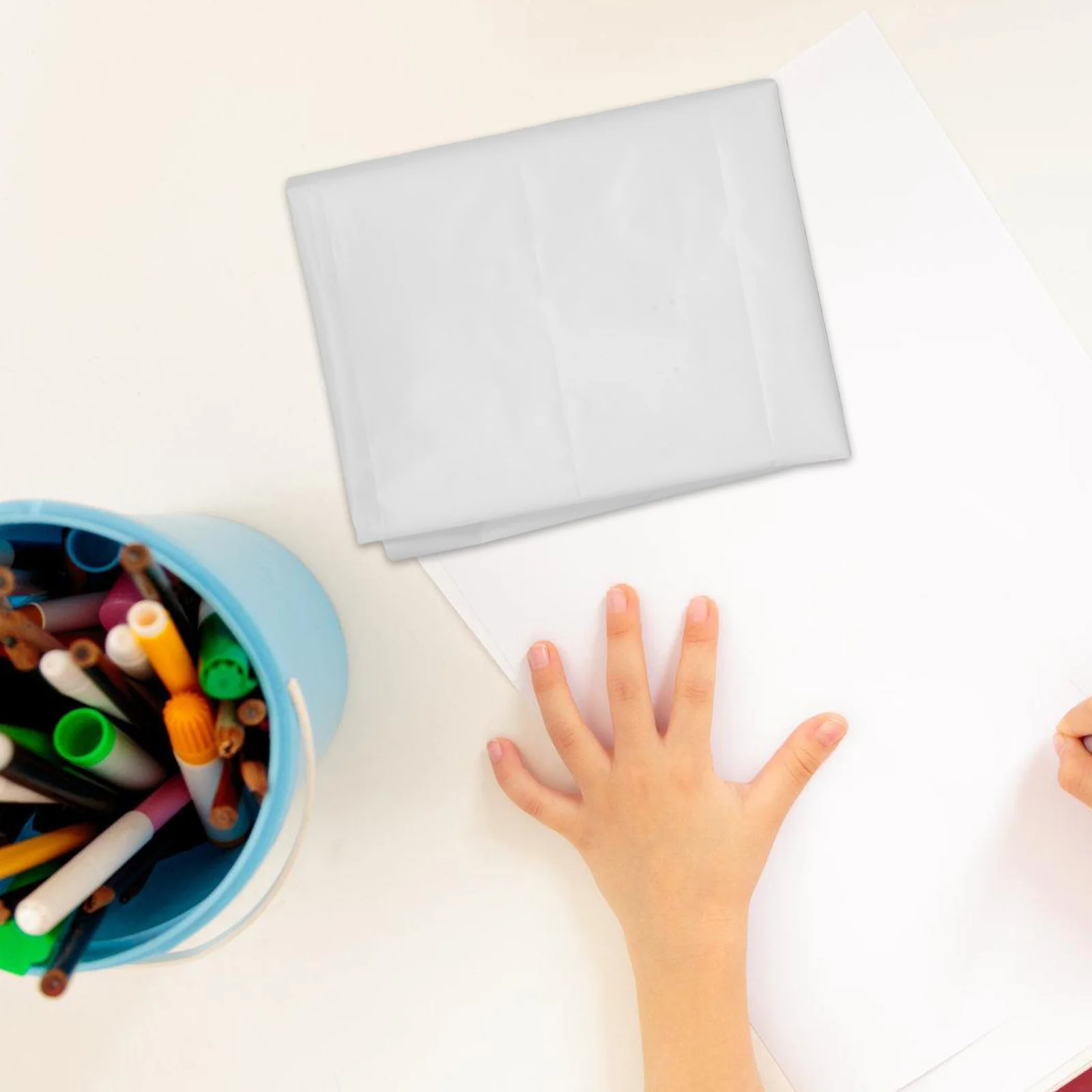 ชุดทำว่าวกราฟฟิตี้ DIY ผ้าเปล่าพร้อมไม้ ประกอบง่าย วัสดุงานฝีมือ สร้างสรรค์ สนุกกลางแจ้ง ชุดทำว่าว