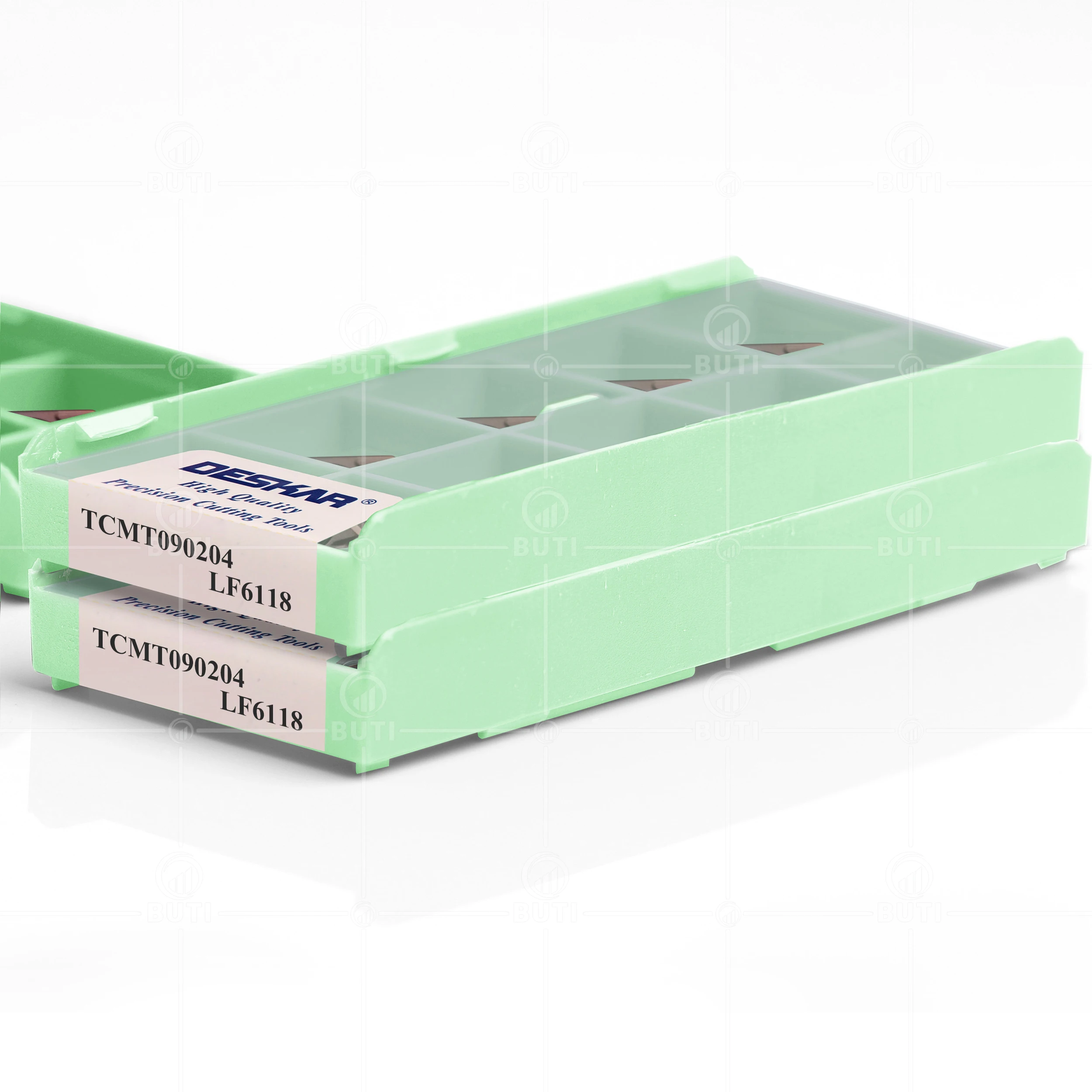 Imagem -04 - Deskar-lâmina de Torneamento Triangular para Processamento de Torno Cnc Furo Interno Alta Qualidade 100 Original Tcmt090204 Lf6118 Aço Inoxidável