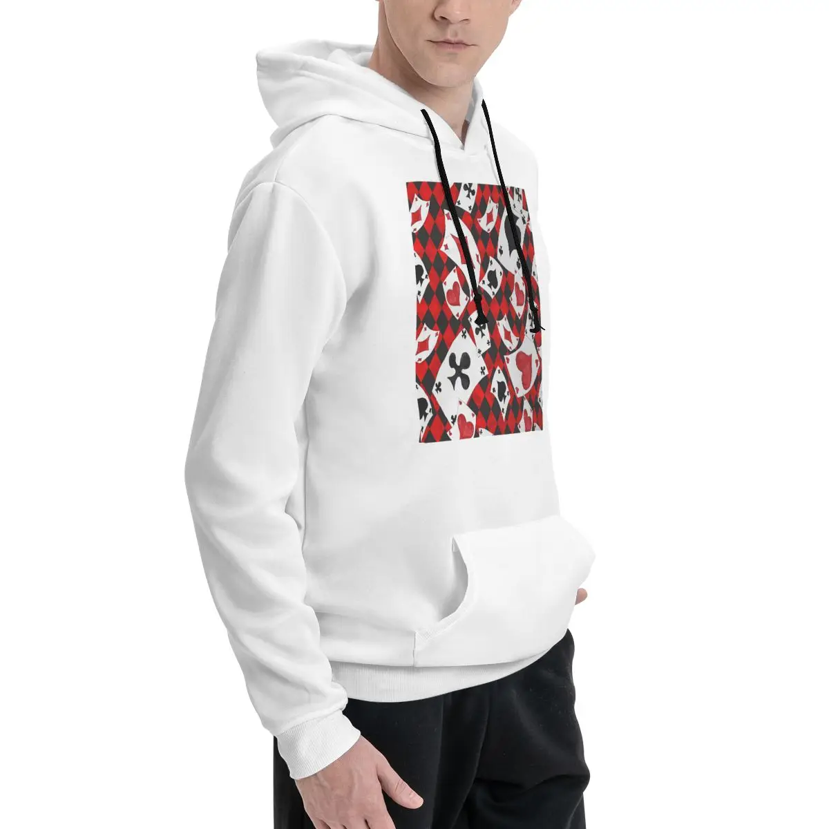 Cool Poker Speelkaarten Patroon Gokken Kaartspel Hoodie Trui Herfst Winter Heren Dames Paar Sweatshirt Lange Mouw Tops