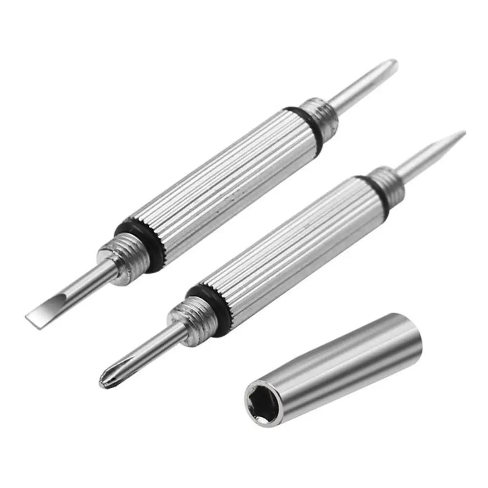 High Precision with Keychain Eyeglass Screwdrivers Steel Hand Tool Screwdriver Repair Kit 3-in-1 Eyeglass Repair Tools Watch