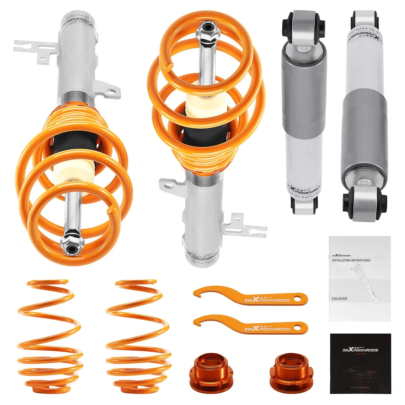 Coilover Shock Absorbers For Astra H Mk5 2.0 Turbo VXR 2005-2009 Suspension Coil Spring Kit For Opel Zafira B 2005-2014