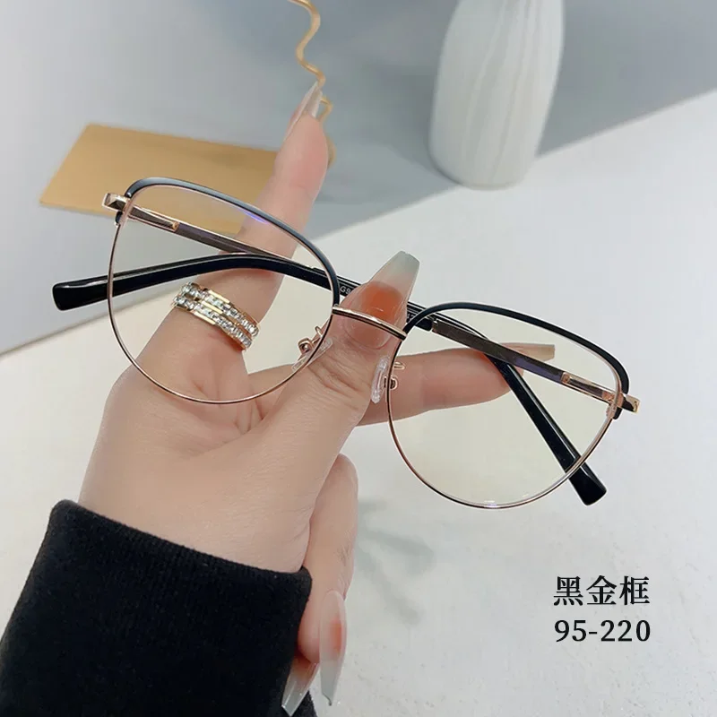 แว่นตาแฟชั่นแว่นตาคอมพิวเตอร์แว่นตาออปติคอลแว่นตา pelindung Mata คอมพิวเตอร์แว่นตาสีฟ้าป้องกันแสงออกแบบสำหรับผู้หญิง