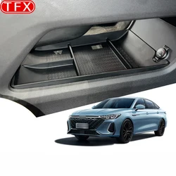 For Chery Arrizo 8 2022-2024 Car Styling Center Lower Armrest Storage Box Center Organizer Layered Interiors Auto Accessories