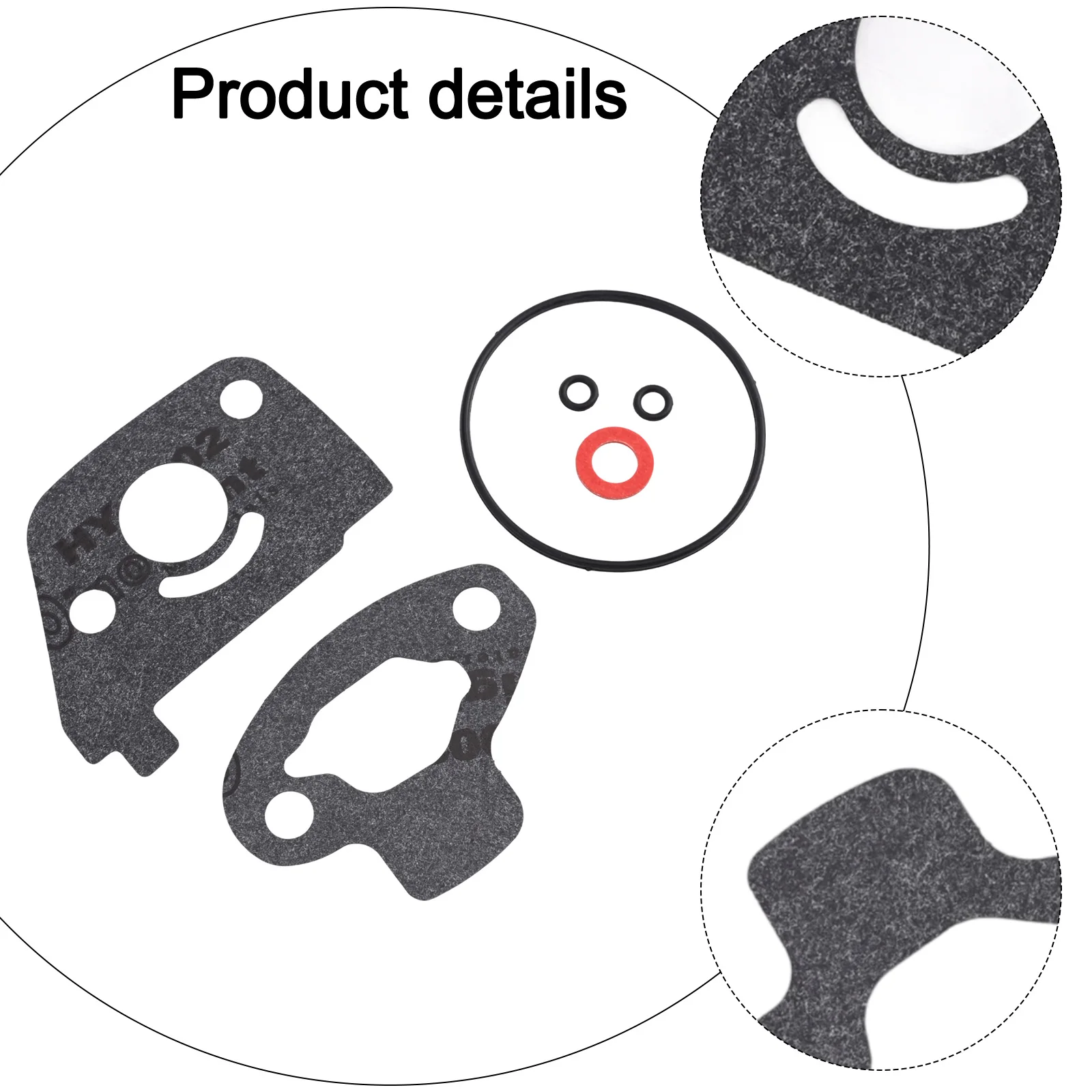 Carburetor Bowl Gasket Gaskets Home Factory Accessory Part Compatible Generator Easy Installation O-rings Reliable Performance