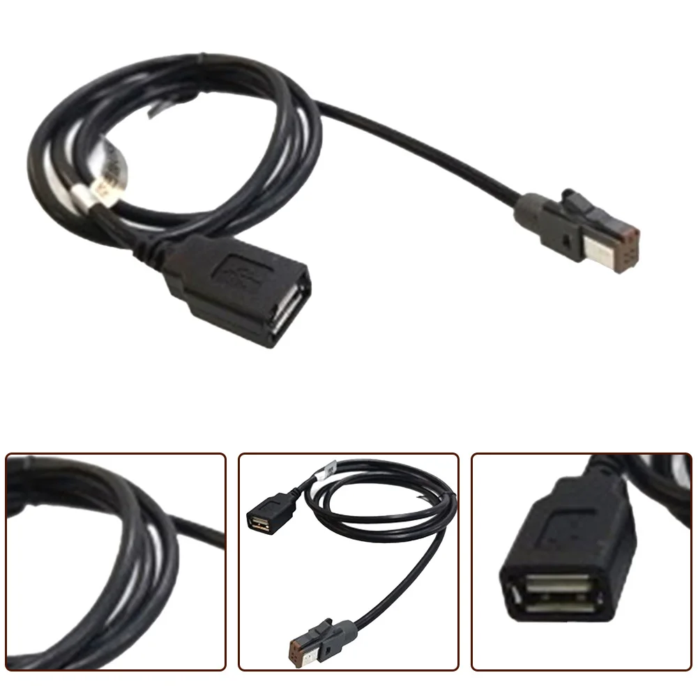 Car Aux Audio Input Media Data Wire Plug To USB Adapter Conector For Outback For Legacy For Forest Man For Suzuki