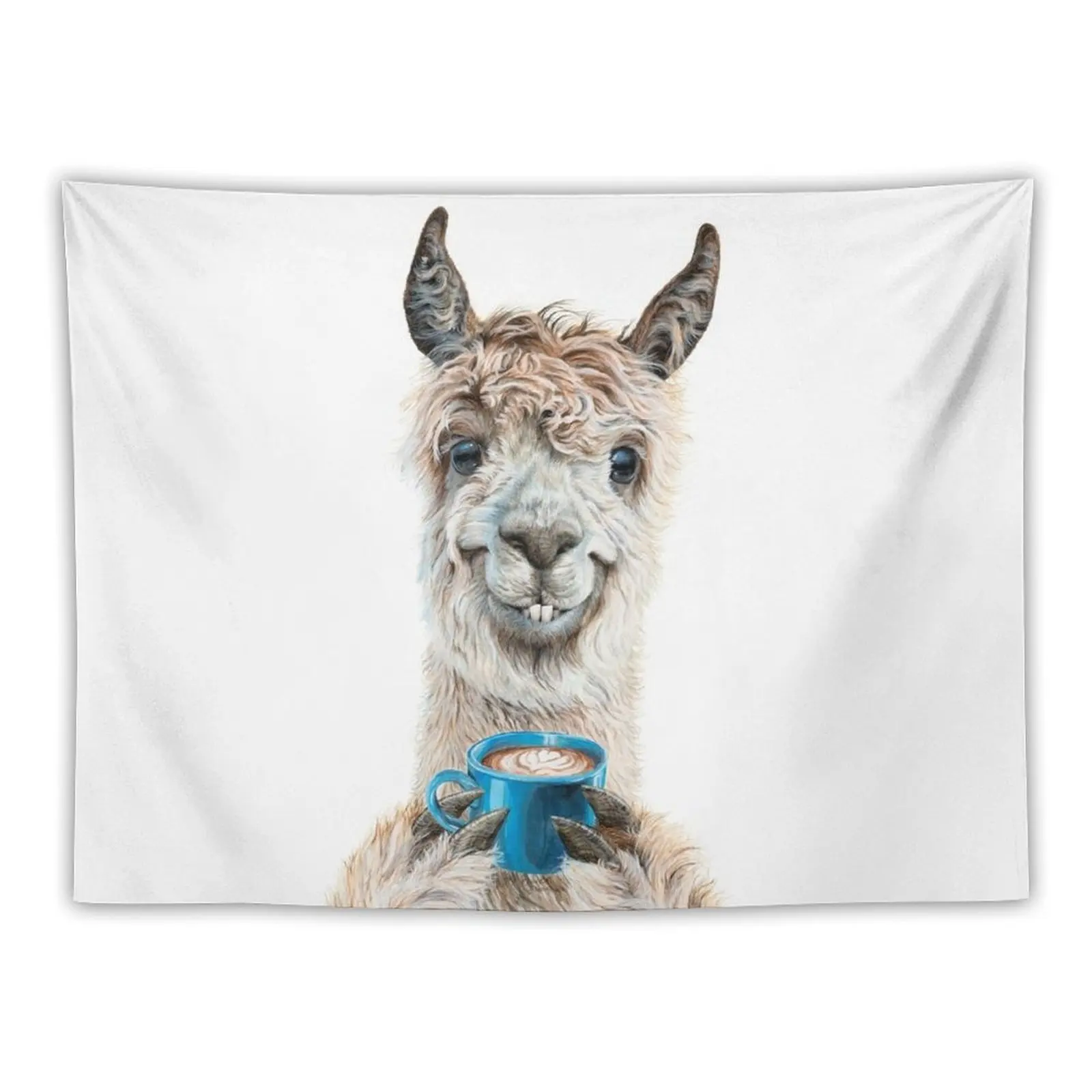 

Llama Latte Tapestry Wall Deco Room Decorations Room Decor Tapestry