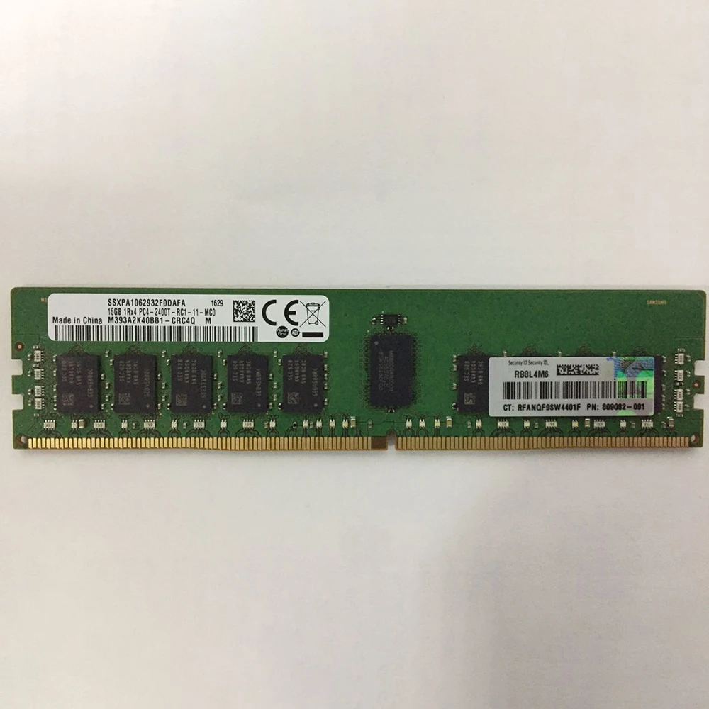 1 buah untuk HP RAM Gen9 RAM 819411 809082-001 2400-091 ECC 16G 16GB 1RX4 DDR4 memori PC4-2400T