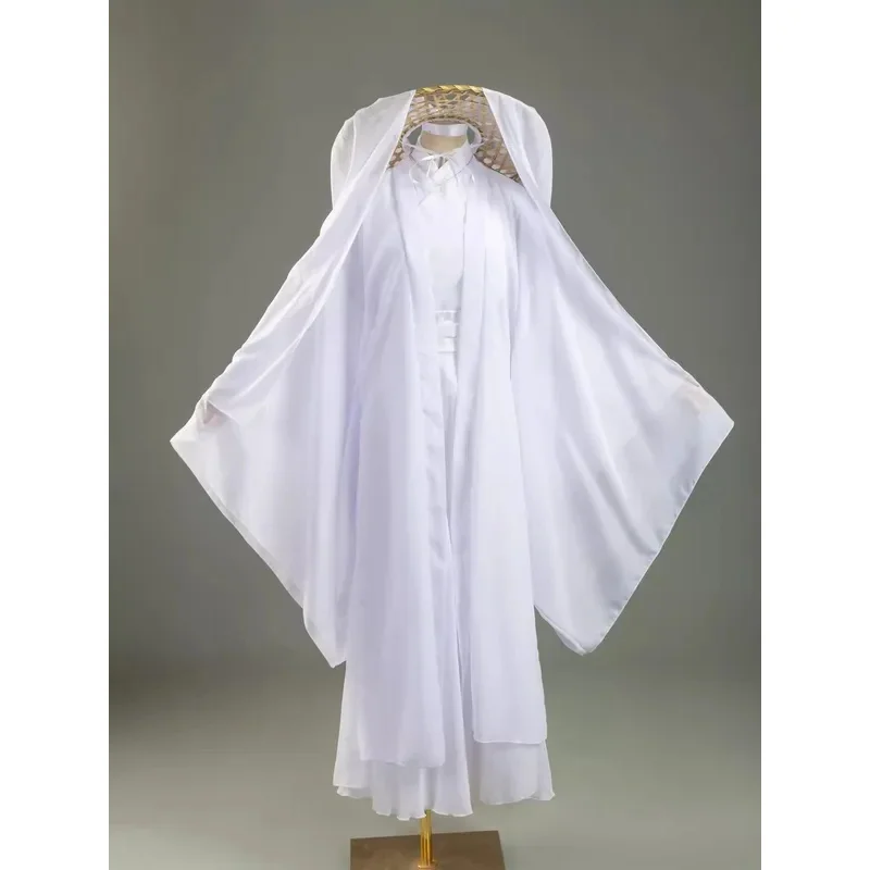 ☣2026 Medieval Papa Emeritus Cape Cosplay Costume Middle Ages Black Cloak With Hat Full Set For Adult Halloween Party☣~!