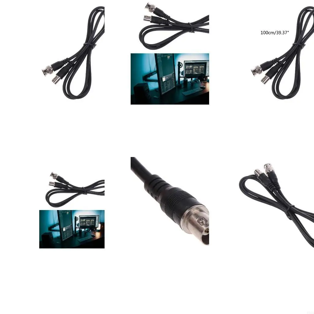 193A BNC Male to BNC Female Plug Adapter CCTV Extension Coaxial Line Cable Connector