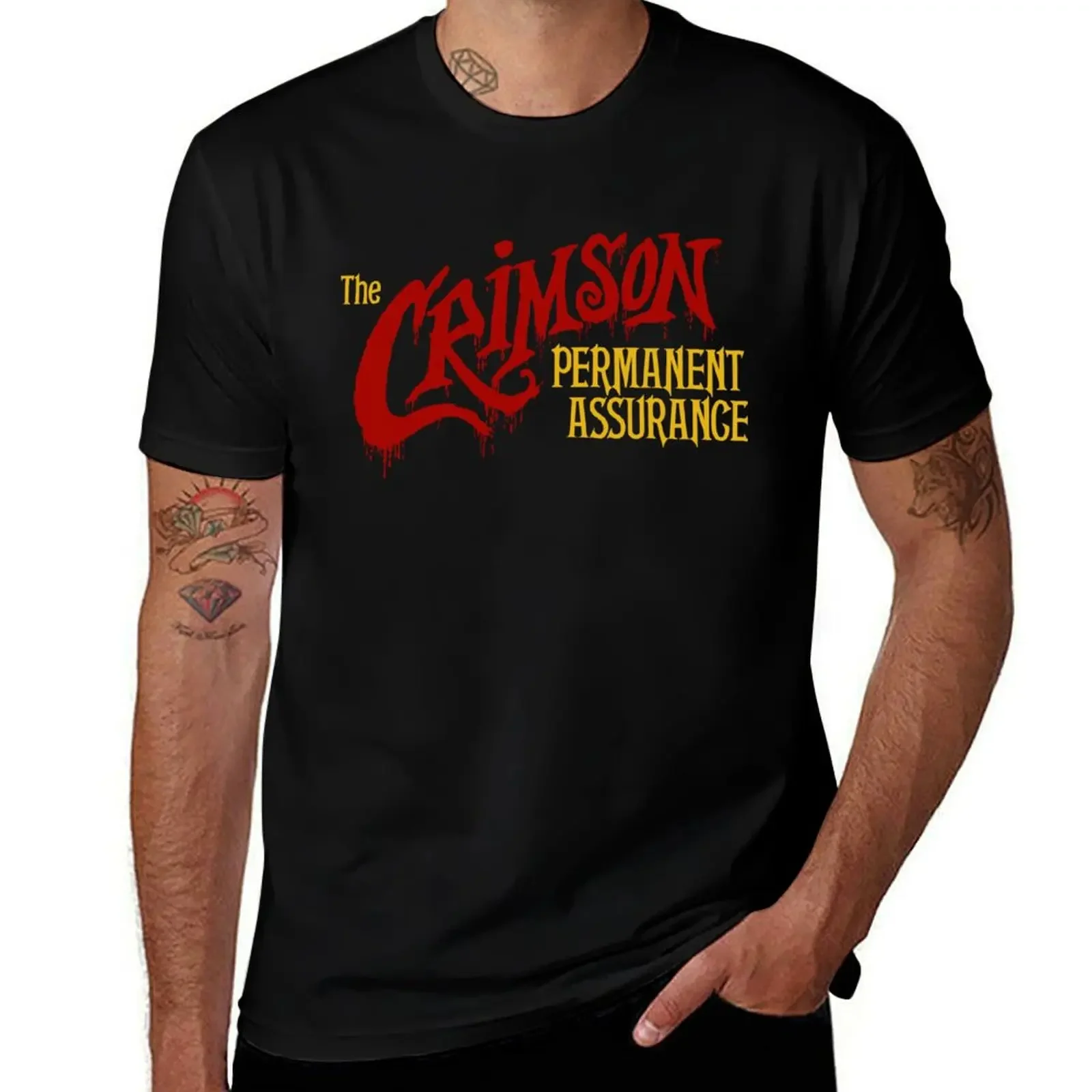 The Crimson Permanent Assurance T-Shirt T-shirts man Blouse T-shirt men