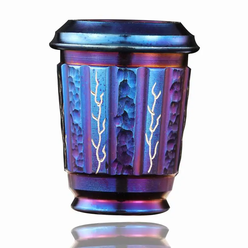 

1 шт., титановые бусины для кофейной чашки, нож, EDC, карманный инструмент, сделай сам, бусины из паракорда, складной нож, подвесные бусины, браслет, бусины