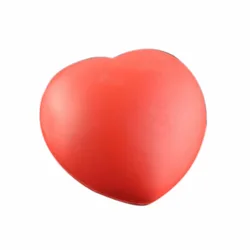 1pcs Small Heart Shaped Stress Relief Ball Squeeze Elastic Rubber Soft Foam Ball Heart Shaped Exercise Stress Relief Ball Toys