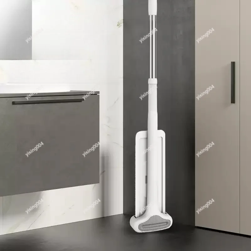 Household Wet‑Dry Flat Mop with Foldable Bucket, Floor Cleaning Tool for Home Use