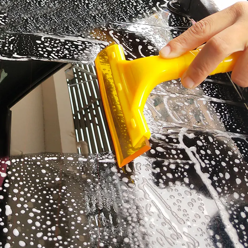 

Scraper Tool, Car Beauty Film Scraper, Water Washer, Glass Cleaner, Household Advertising Scraper, Soft Silicone Cowhide Scraper