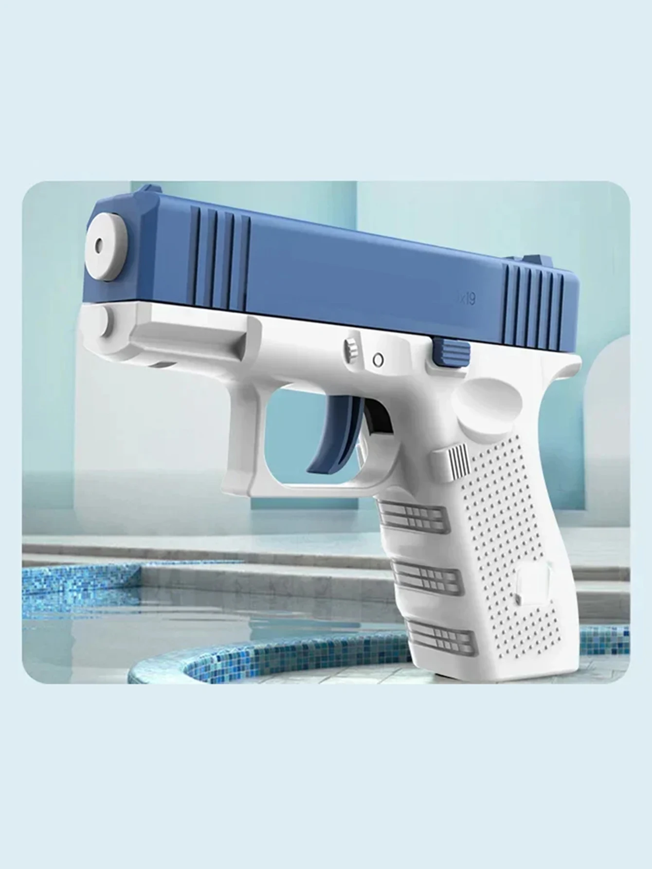 Pistolet à Eau Lama – Jouet Aquatique Manuel 11,9 Cm, ABS, Léger 130 G, Pour Jeux D'été En Extérieur, Dès 3 Ans