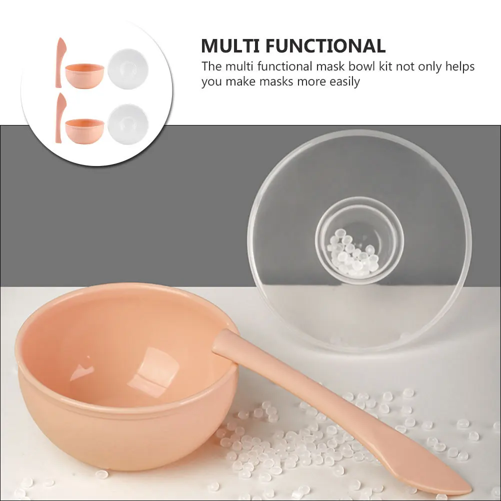 2 مجموعات سيليكون وعاء التجميل مجموعة مكافحة الإفلات قناع خلط اثارة قضيب للمنزل العناية بالبشرة DIY أداة قناع الوجه السلطانية