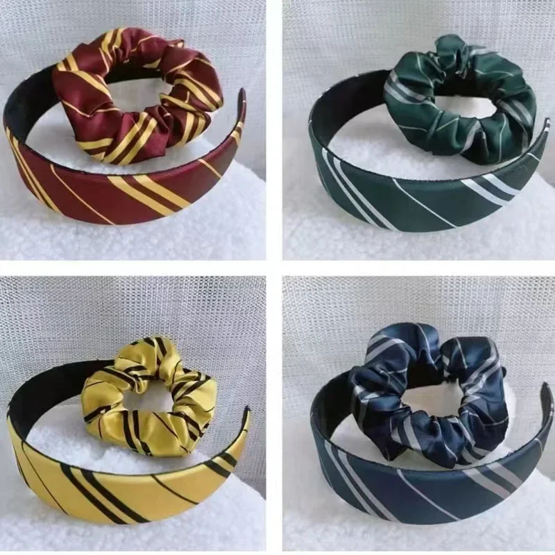 

Harries Potters Headband Hogwarts Peripheral Hair Band Gryffindor Ravenclaw Anime Accessories Girls Hair Decoration Kids Gifts