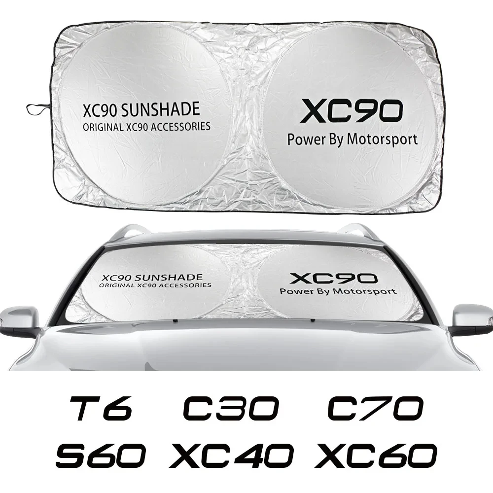 

Car Windshield Sunshade Apply for Volvo XC90 XC60 C30 T6 S60 C70 XC40 V40 XC70 V70 V60 V50 S80 S40 AWD V90 S90 Auto Accessories