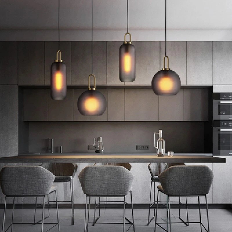

Nordic Designer Minimalist Pendant Light Modern Creative Glass Pendant Lamp Living Room Dining Room Bedside Decor Hanging Lamp