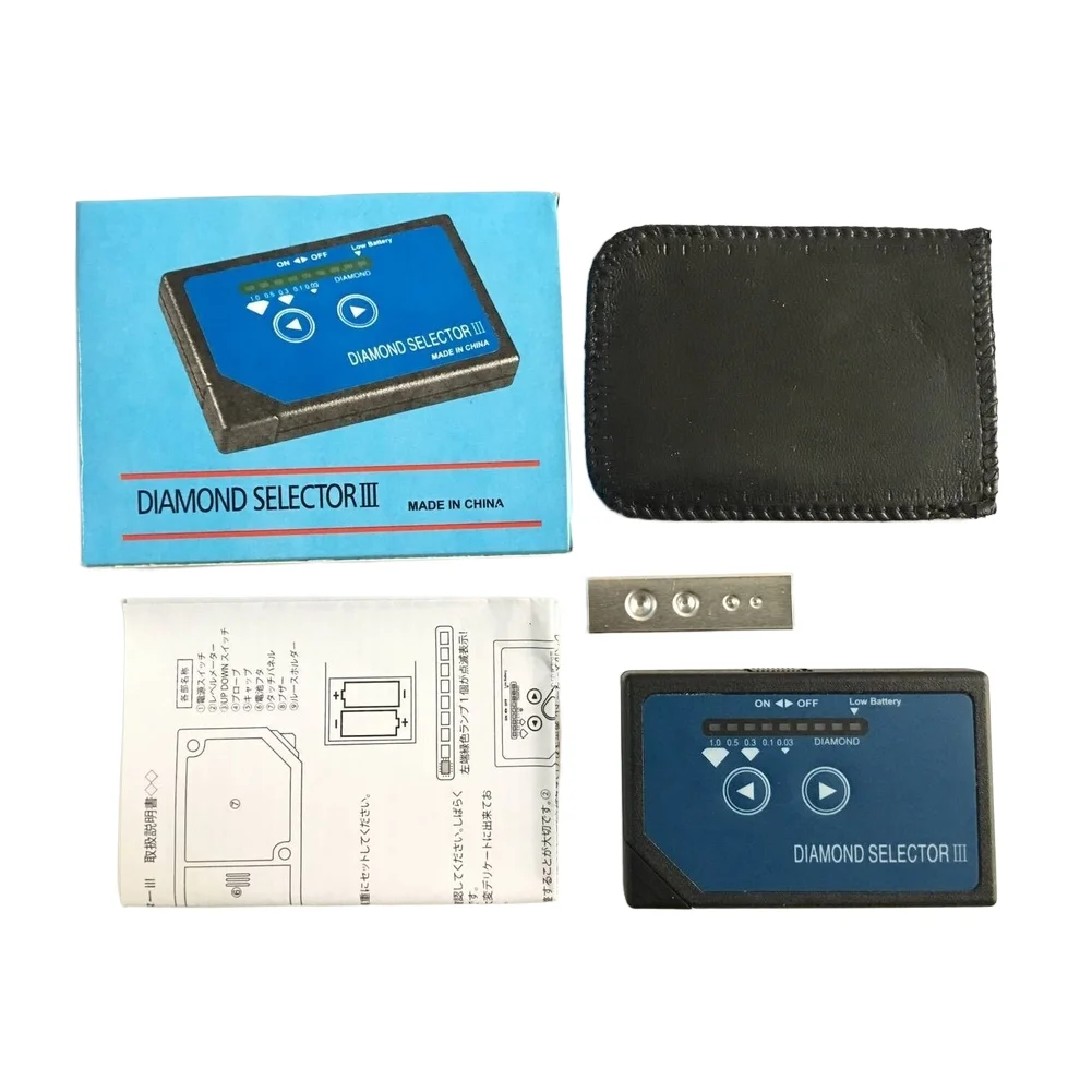 Led Gem Verifier Hardness Detector Tool Lightweight Construction Auto-preheating Function For Crystal Identification