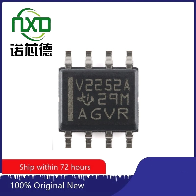 free shipping 10PCS/LOT  TLV2252AIDR V2252A SOP8 Dual channel precision operational amplifier chip  Brand new original