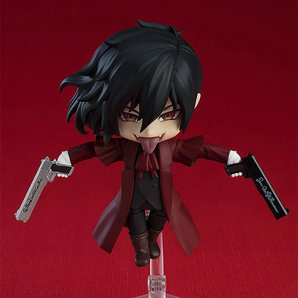 En stock Original Good Smile Company Nendoroid # 2149 Hellsing - Figura de anime Alucard Colección de figuras de acción Decoración de modelos