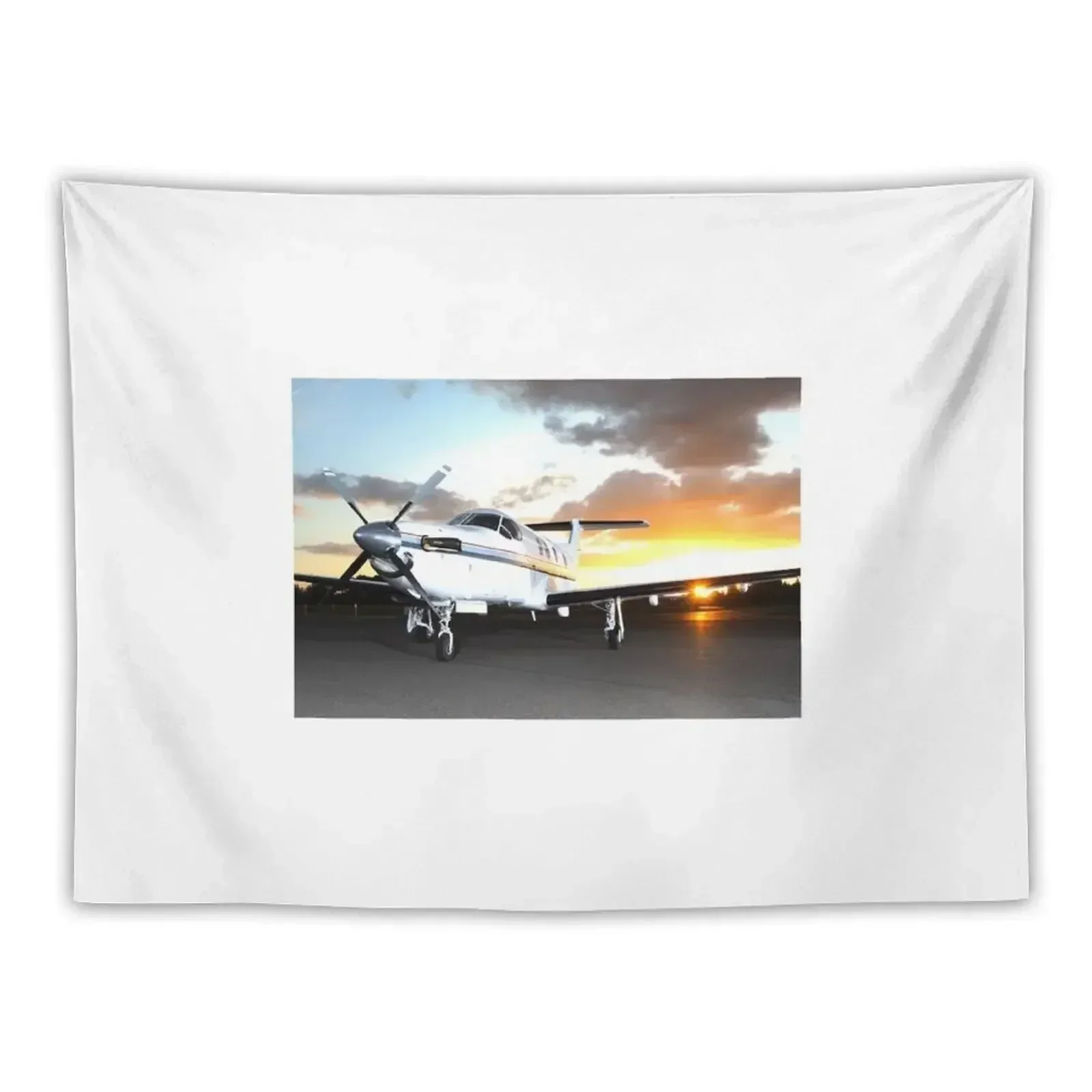 

Pilatus PC 12/45 Tapestry Cute Room Decor Aesthetic Home Decor Tapestry