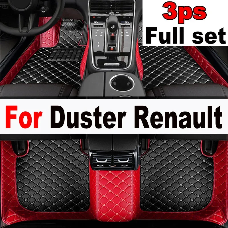 

Russia Car Floor Mats For Dacia Duster Renault Duster HM 2021~2022 Waterproof Ptotective Pads Car Mats Full Set Car Accessories