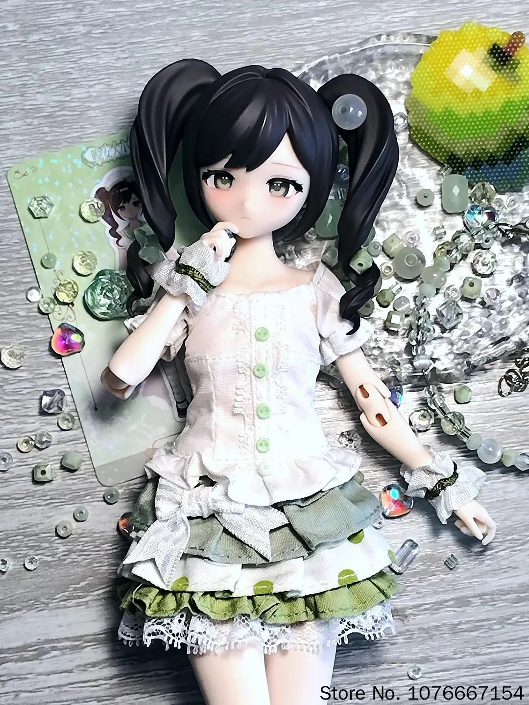 Good Night Lady Pale Snow Deep Winter Series Blind Box Collectible Toy Ornament Gift For Anime Collectors Bjd Figure Gifts - view 6