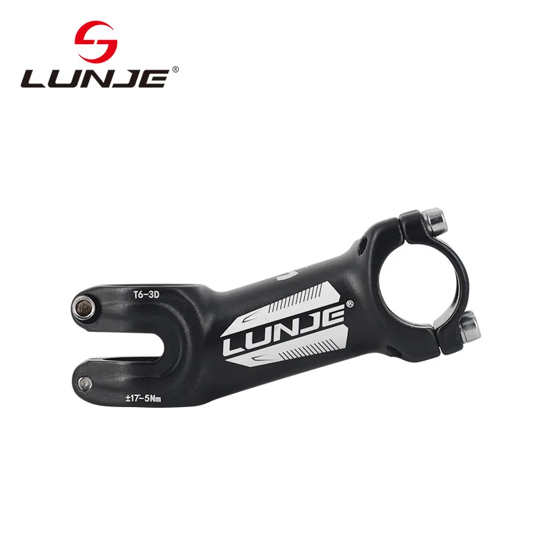 Children Balance Handlebar Stem 17° Ultralight Bicycle Stem 25.4*50/70/80 CNC Hollow Handlebar Stand Aluminum Alloy Bike Parts