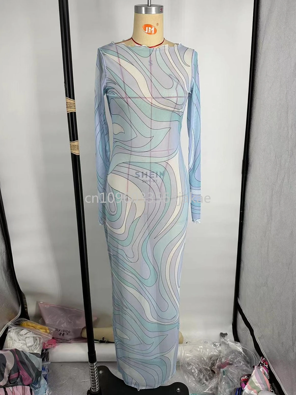 Luxusmarke Strand Mesh Röcke Designer Marke Stirnband Schal Bikini Set