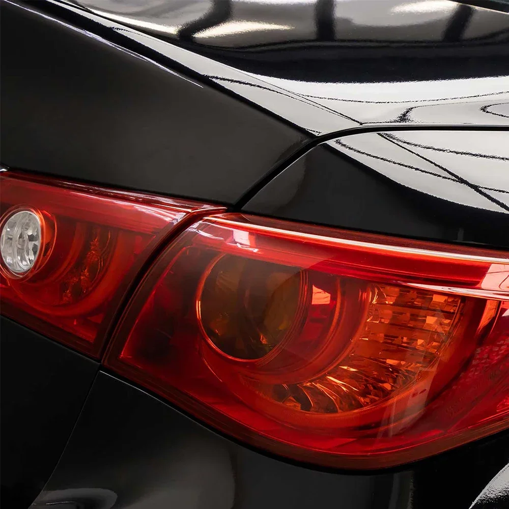 Auto selbstklebende Vinyl-Verpackungsfolie, Autoaufkleber, glänzend schwarz, Farbwechselfolie, blasenfrei, Autozubehör, Innen- und Außenbereich – Detail 8