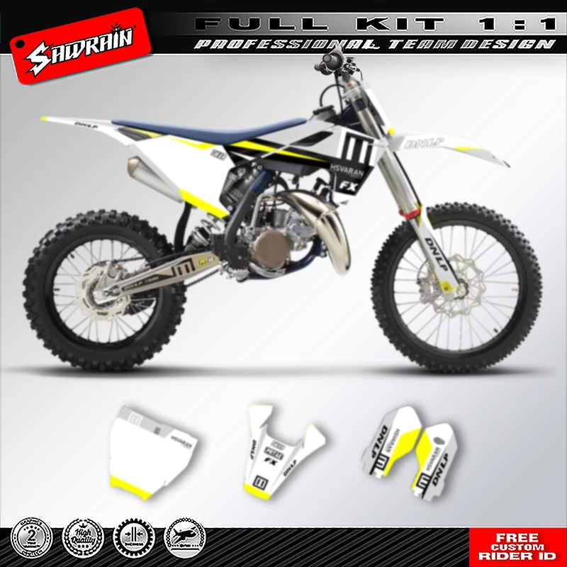 

Sawrain Full Set Motorcycle Graphics Decals Stickers Kit for TC85 2018 2019 2020 2021 2022 2023 011