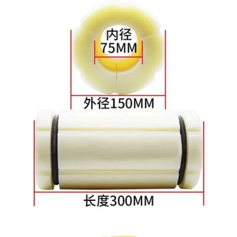 Nylon Expanding Shaft Pneumatic Adapter 3 Inch to 6 Inch 15075300mm Air Shaft Accessories for Slitting Machine