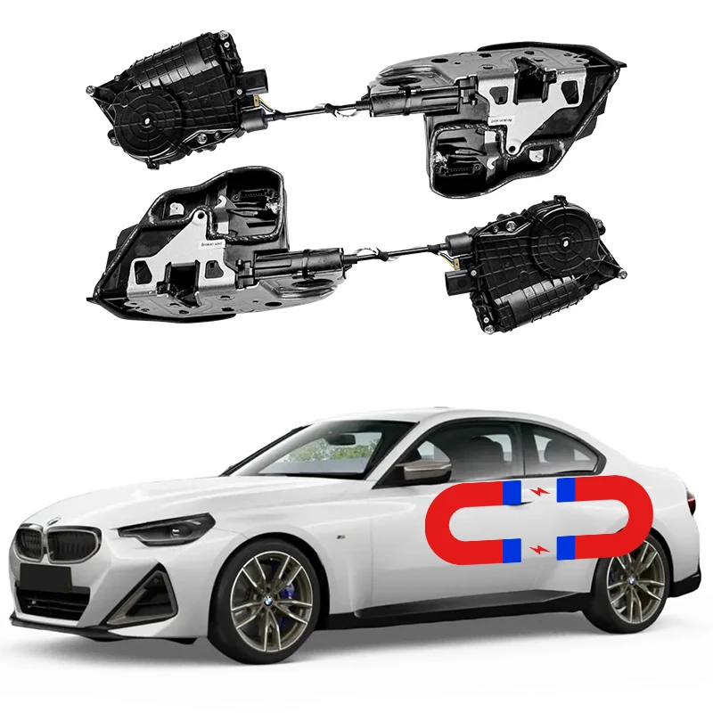 For BMW 2 Series Coupe mechanical lock modification to electric suction door automatic lock Car parts soft closing tools F22 F23