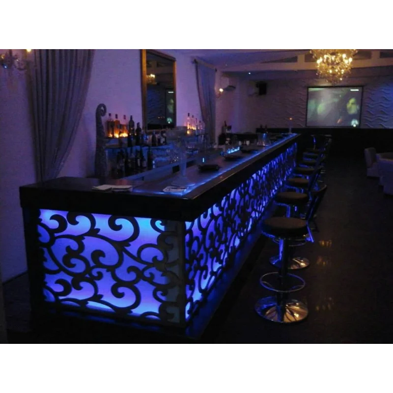 custom. Roestvrijstalen bar, draagbaar barontwerp