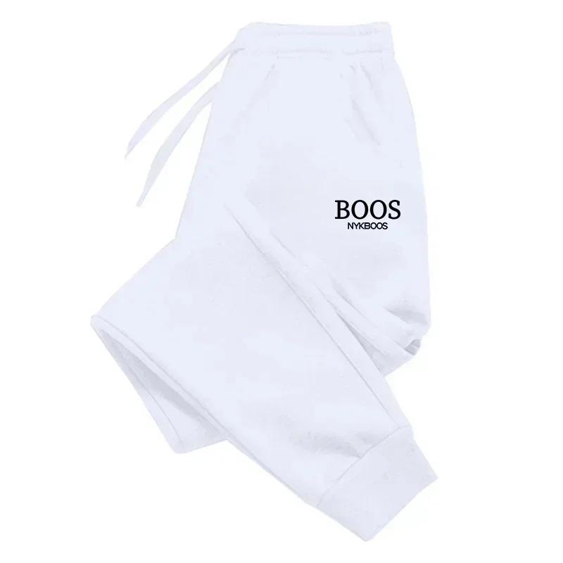 

Осень-зима, удобные спортивные штаны с принтом для мужчин и женщин, мягкие длинные брюки, повседневные брюки для бега, спортивные брюки для фитнеса и бега